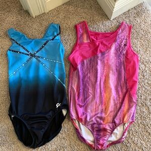 2 leotards super soft in excellent like new condition. Girls 14-16/ Adult small